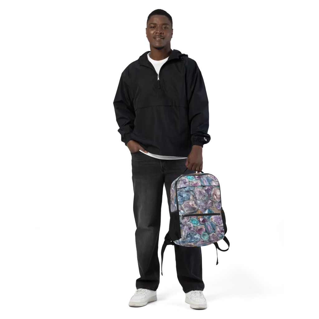 Amethyst Tide on Utility Backpack — Front