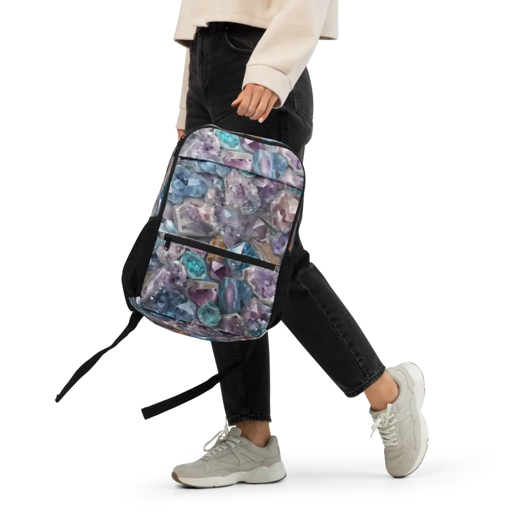 Amethyst Tide on Utility Backpack — Front