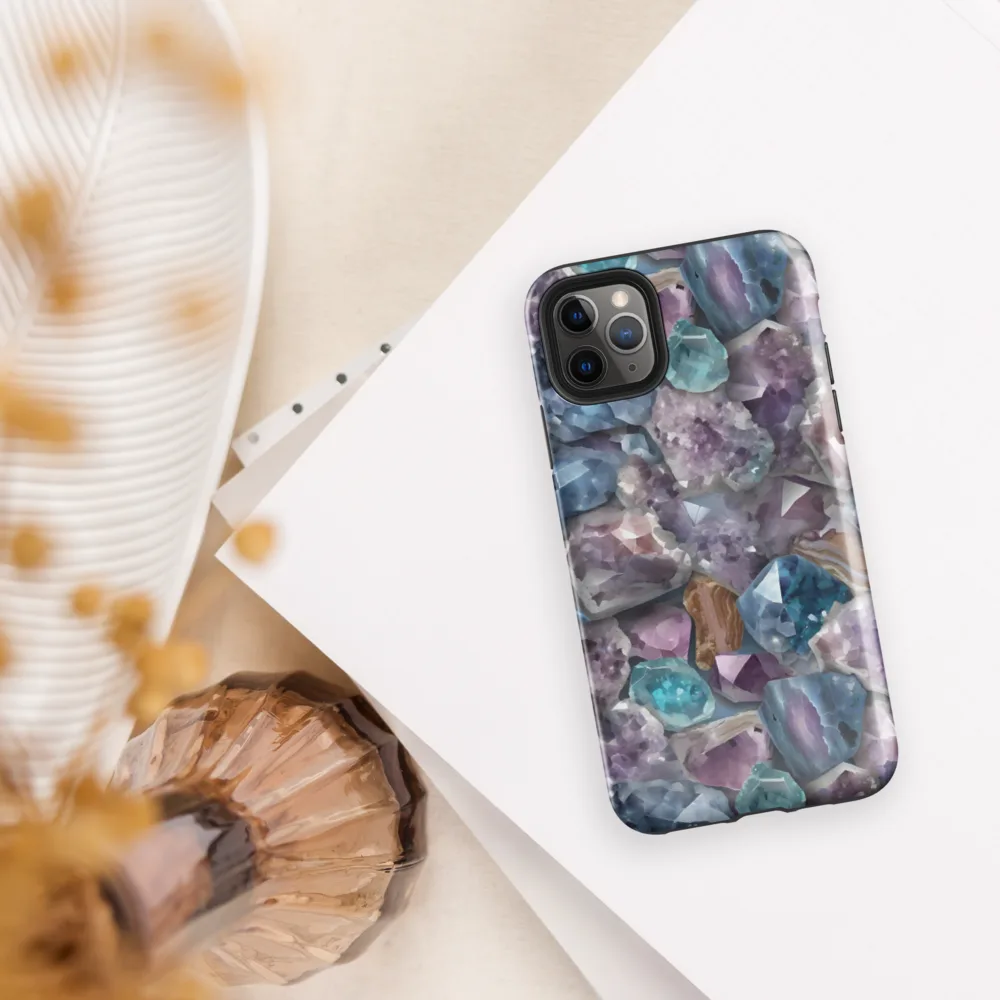 Amethyst Tide on Tough Case for iPhone® — Front