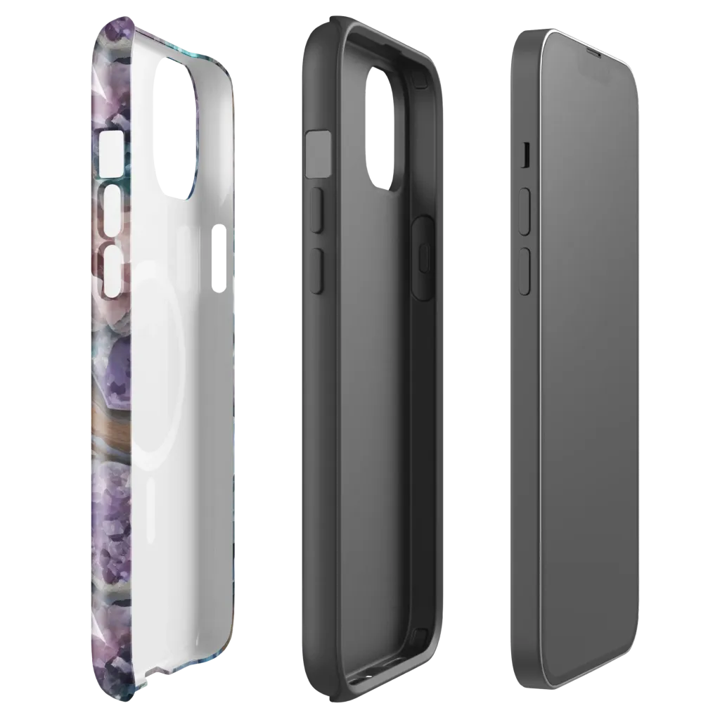 Amethyst Tide on MagSafe Tough Case for iPhone® — Front