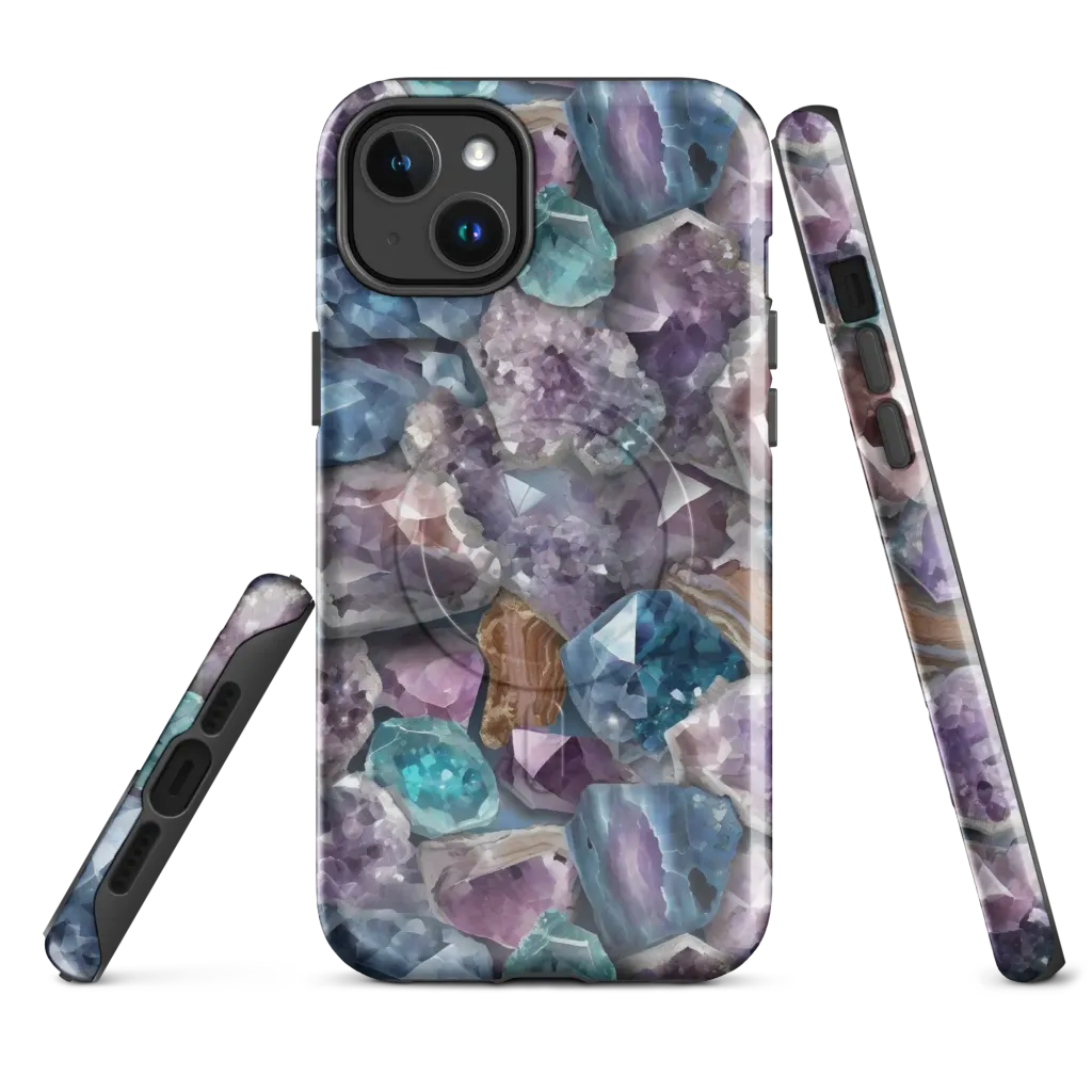 Amethyst Tide on MagSafe Tough Case for iPhone® — Front