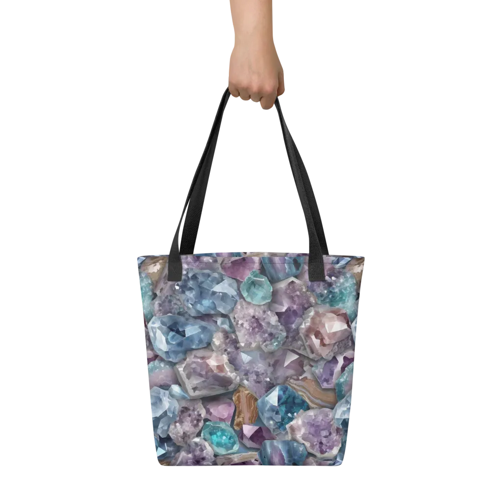 Amethyst Tide on Tote Bag — Front
