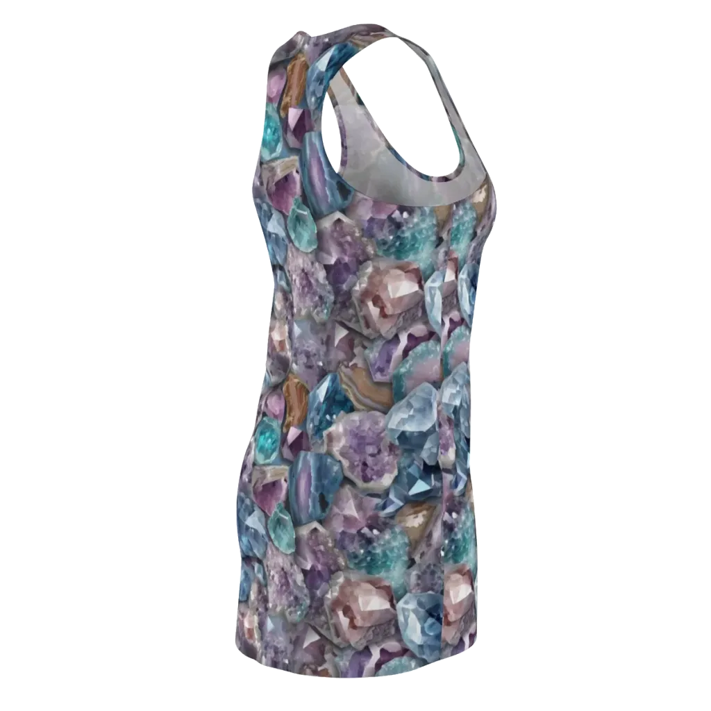 Amethyst Tide on Racerback Dress — Back Side