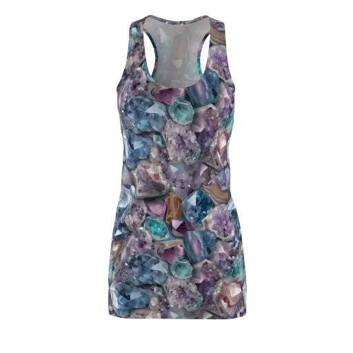 Amethyst Tide on a Racerback Dress
