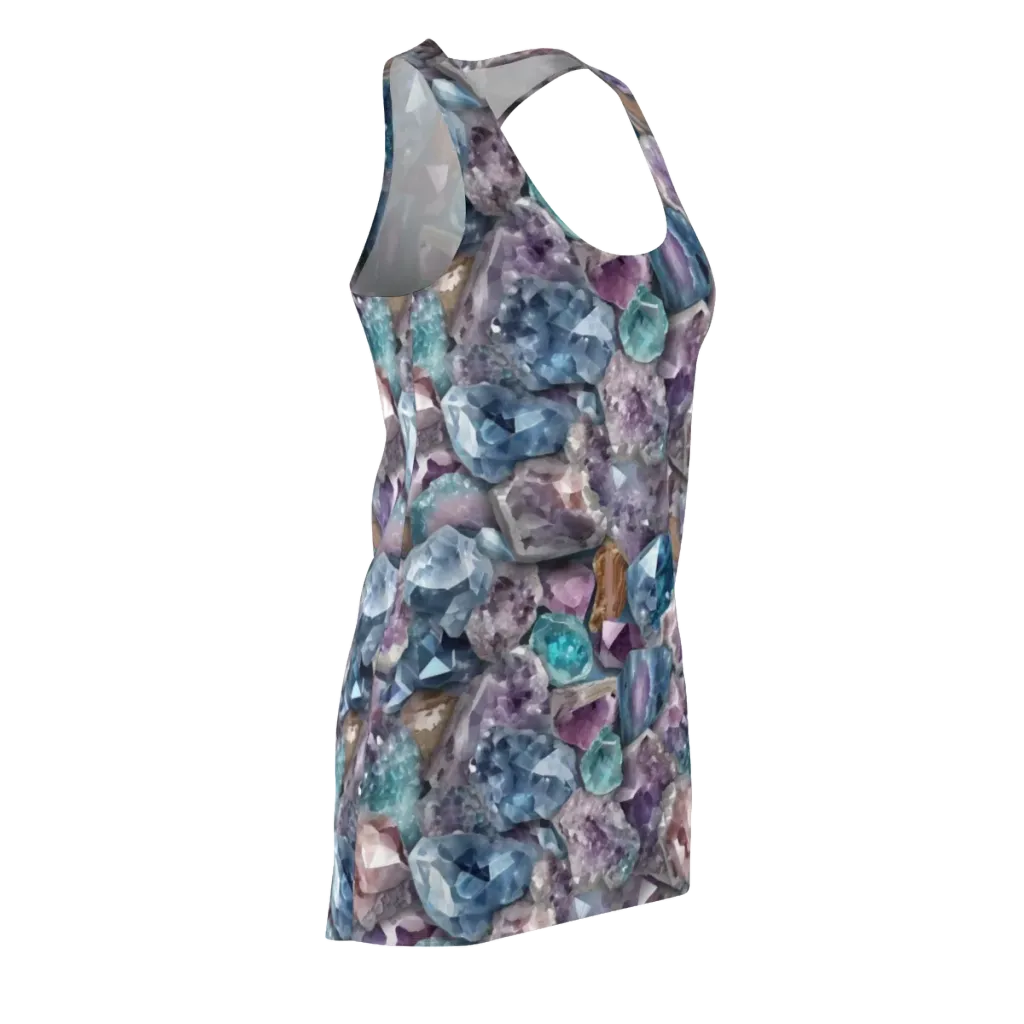 Amethyst Tide on Racerback Dress — Front Side