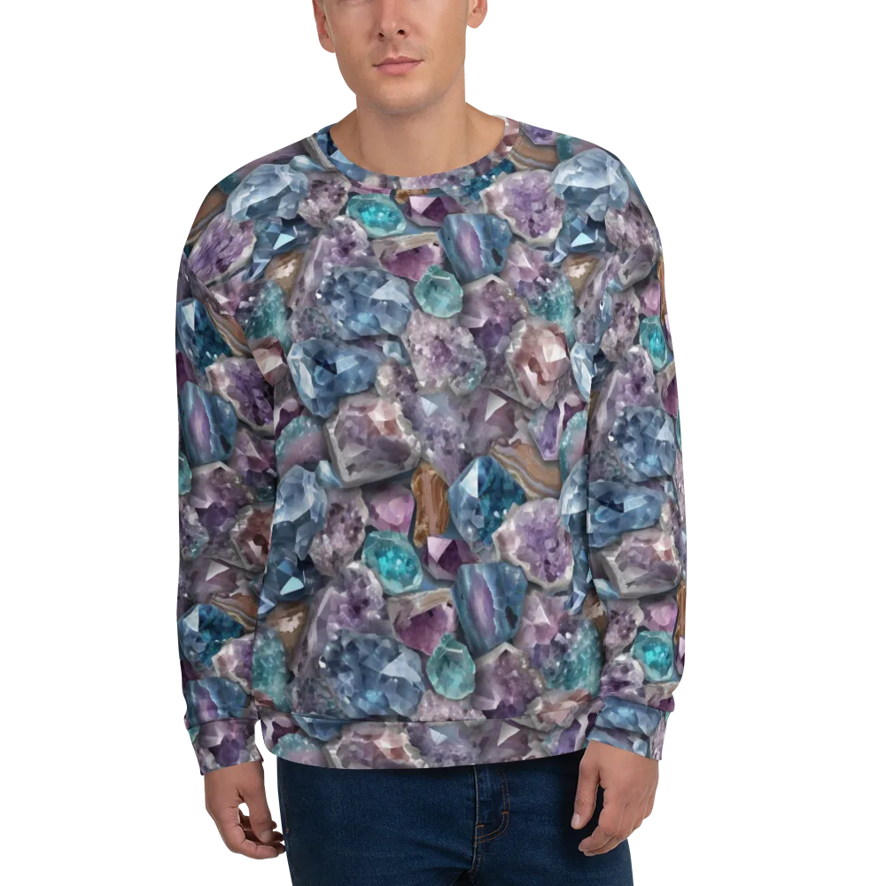 Amethyst Tide on Sweatshirt — Front