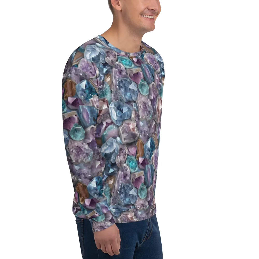 Amethyst Tide on Sweatshirt — Right Front