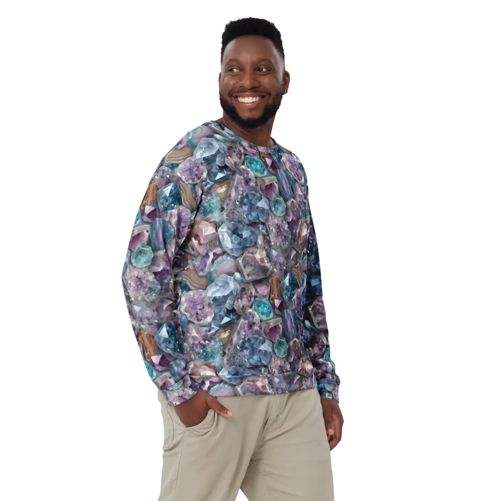 Amethyst Tide on Sweatshirt — Front