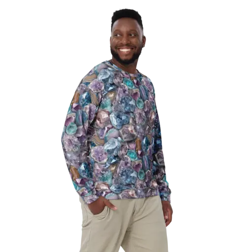 Amethyst Tide on a Sweatshirt