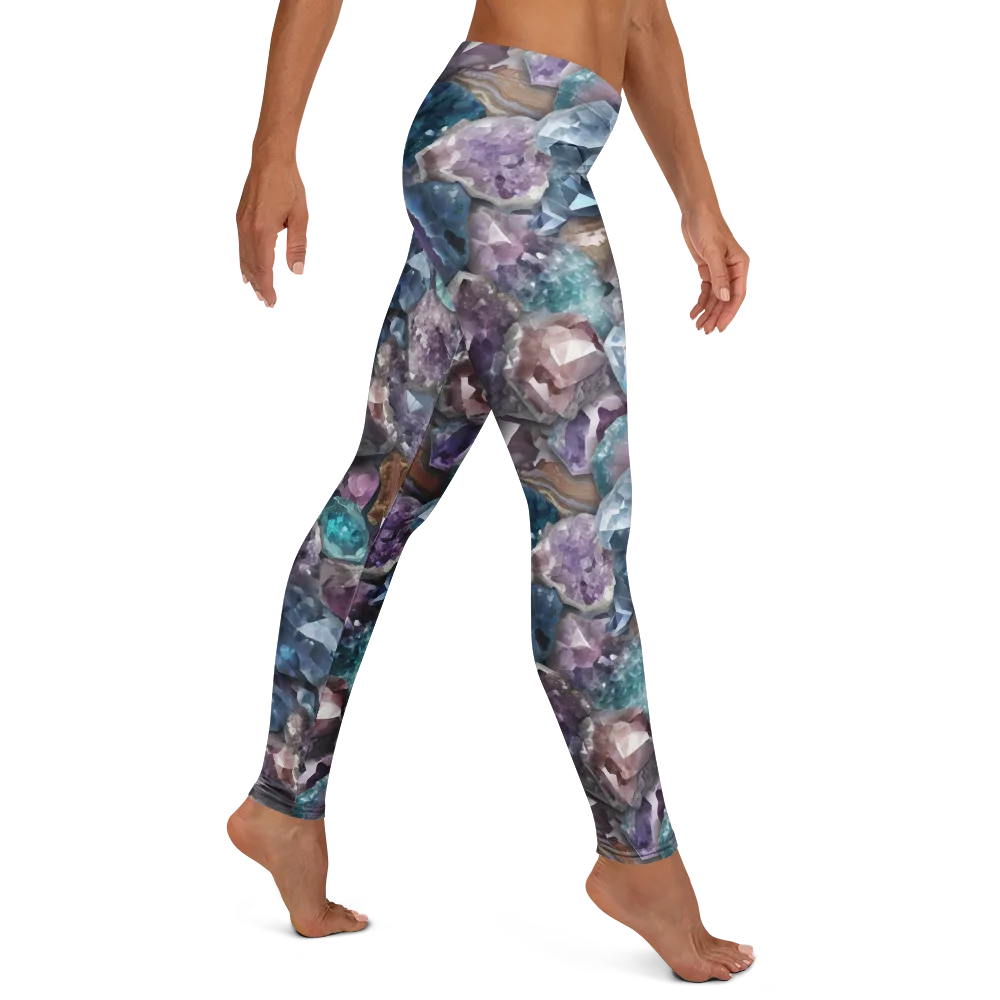 Amethyst Tide on Leggings — Right