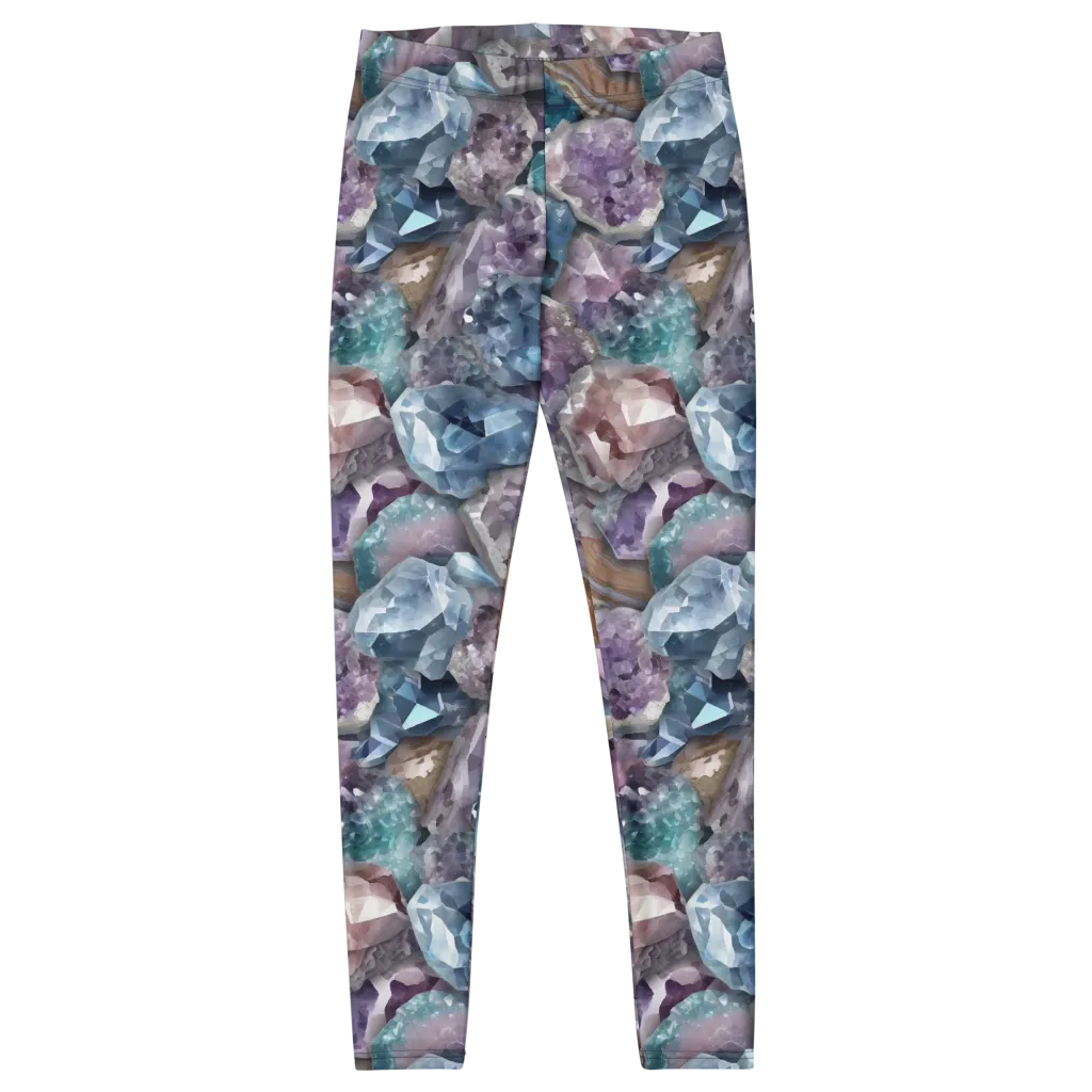 Amethyst Tide on Leggings — Front