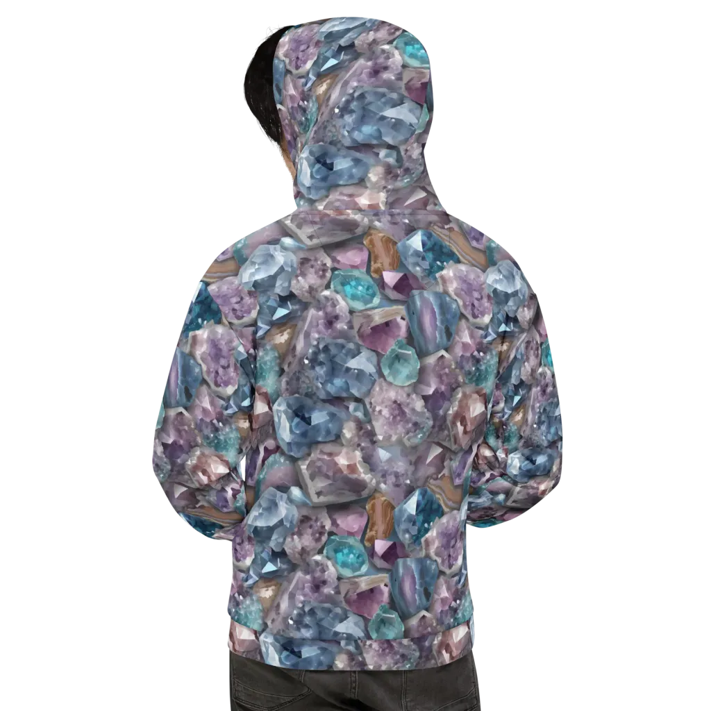 Amethyst Tide on Hoodie — Back