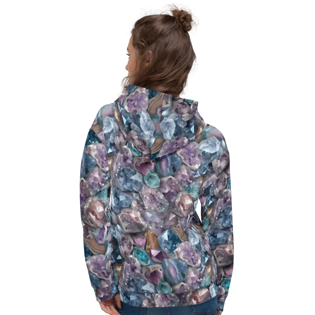 Amethyst Tide on Hoodie — Back