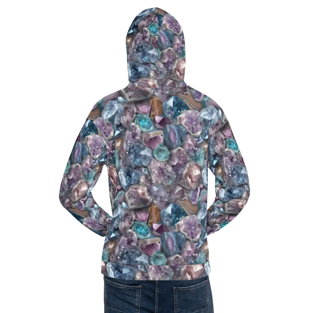 Amethyst Tide on Hoodie — Back