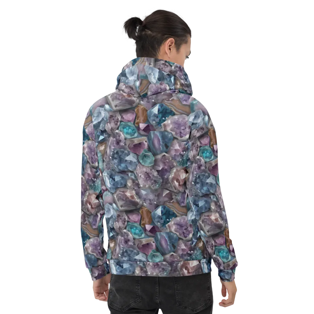 Amethyst Tide on Hoodie — Back