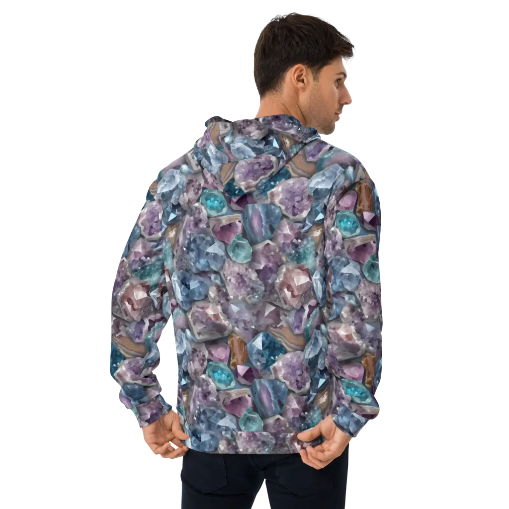 Amethyst Tide on Hoodie — Back