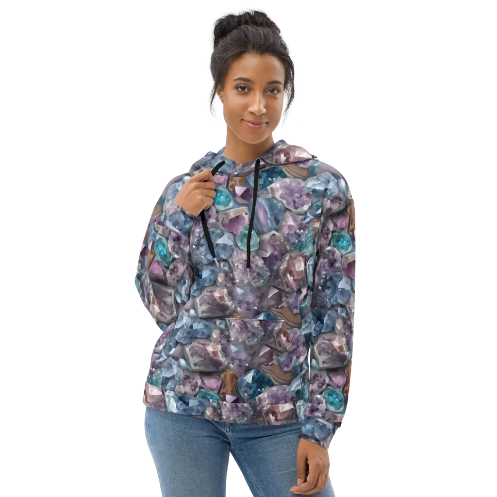Amethyst Tide on Hoodie — Front