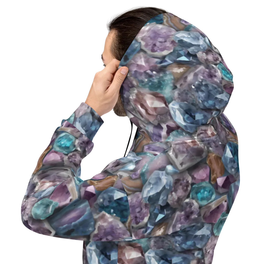 Amethyst Tide on Hoodie — Back