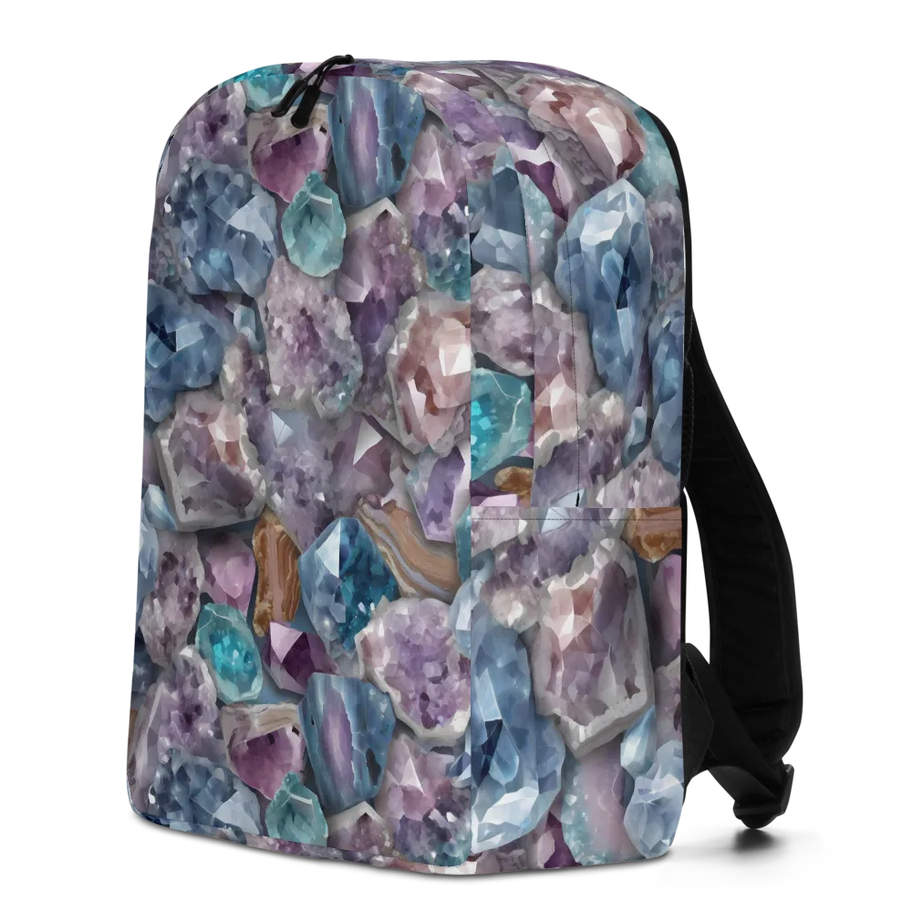 Amethyst Tide on Minimalist Backpack — Left