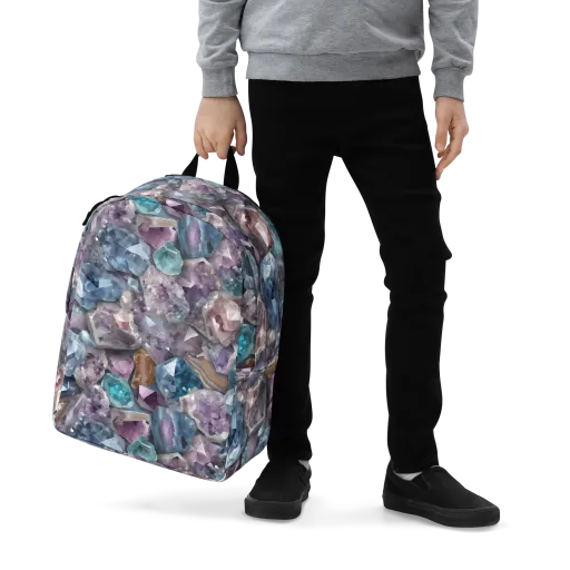 Amethyst Tide on a Minimalist Backpack