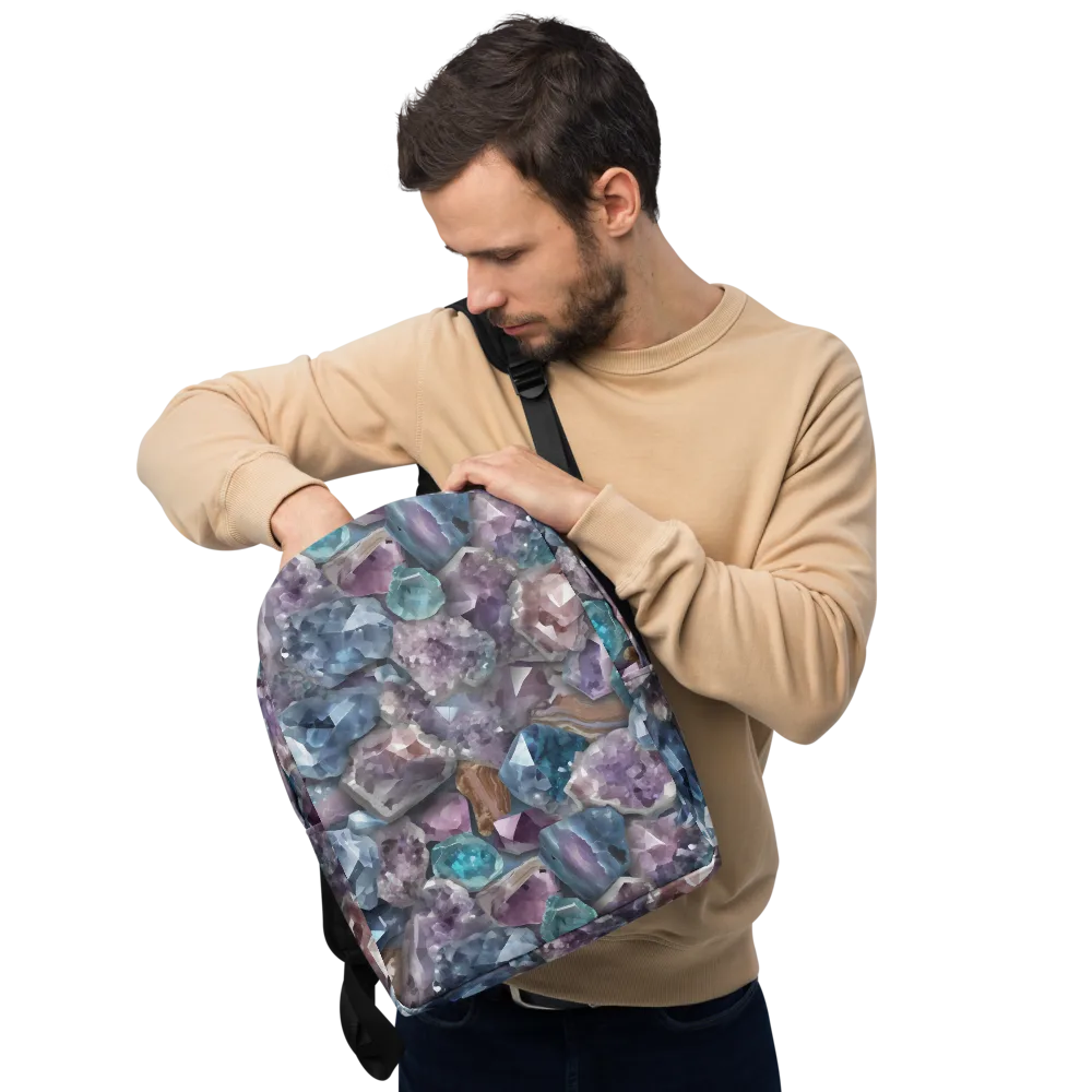 Amethyst Tide on Minimalist Backpack — Front