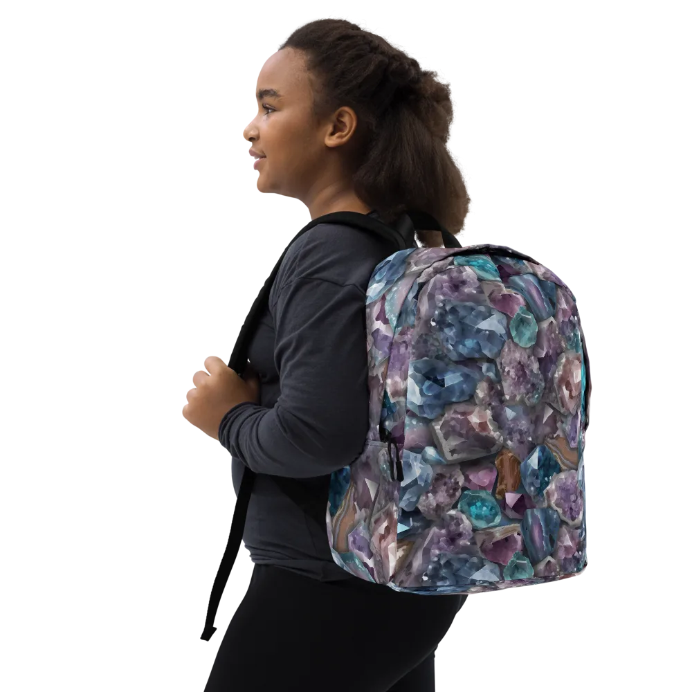 Amethyst Tide on Minimalist Backpack — Right Front