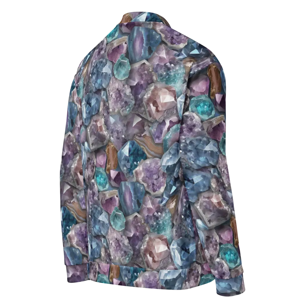 Amethyst Tide on Bomber Jacket — Right Back