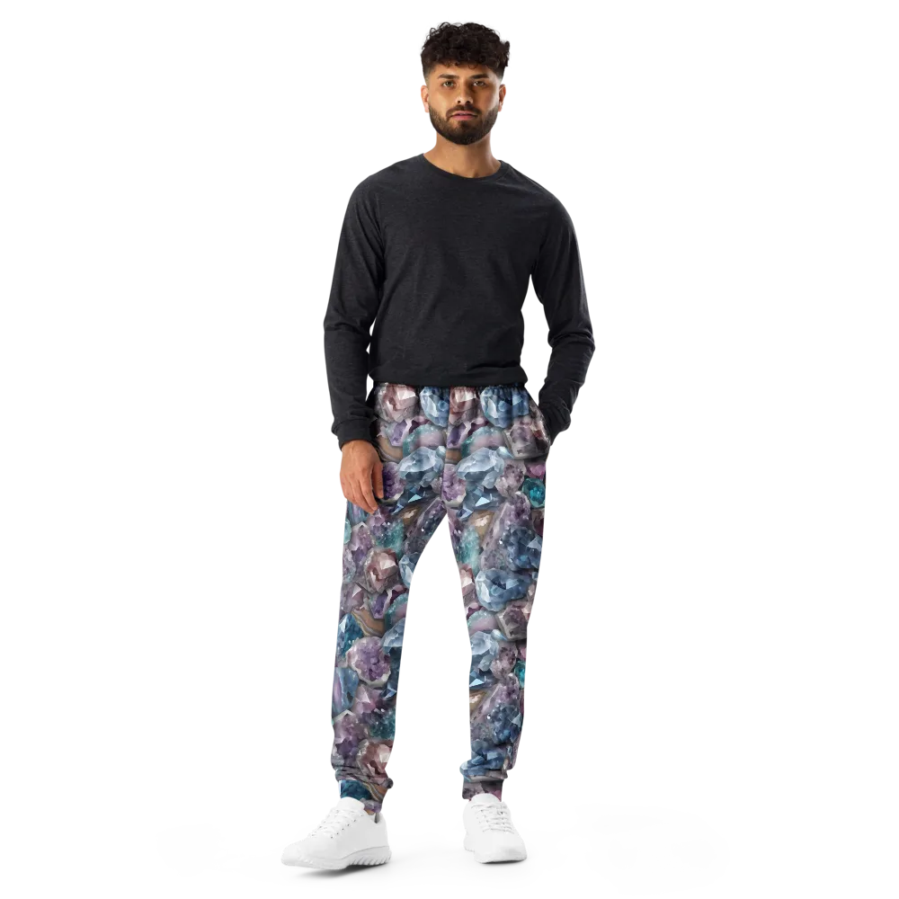 Amethyst Tide on Men's Joggers — Front