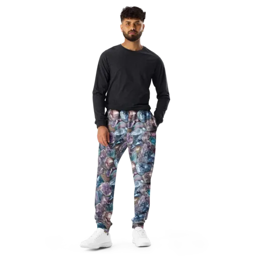 Amethyst Tide on a Men's Joggers