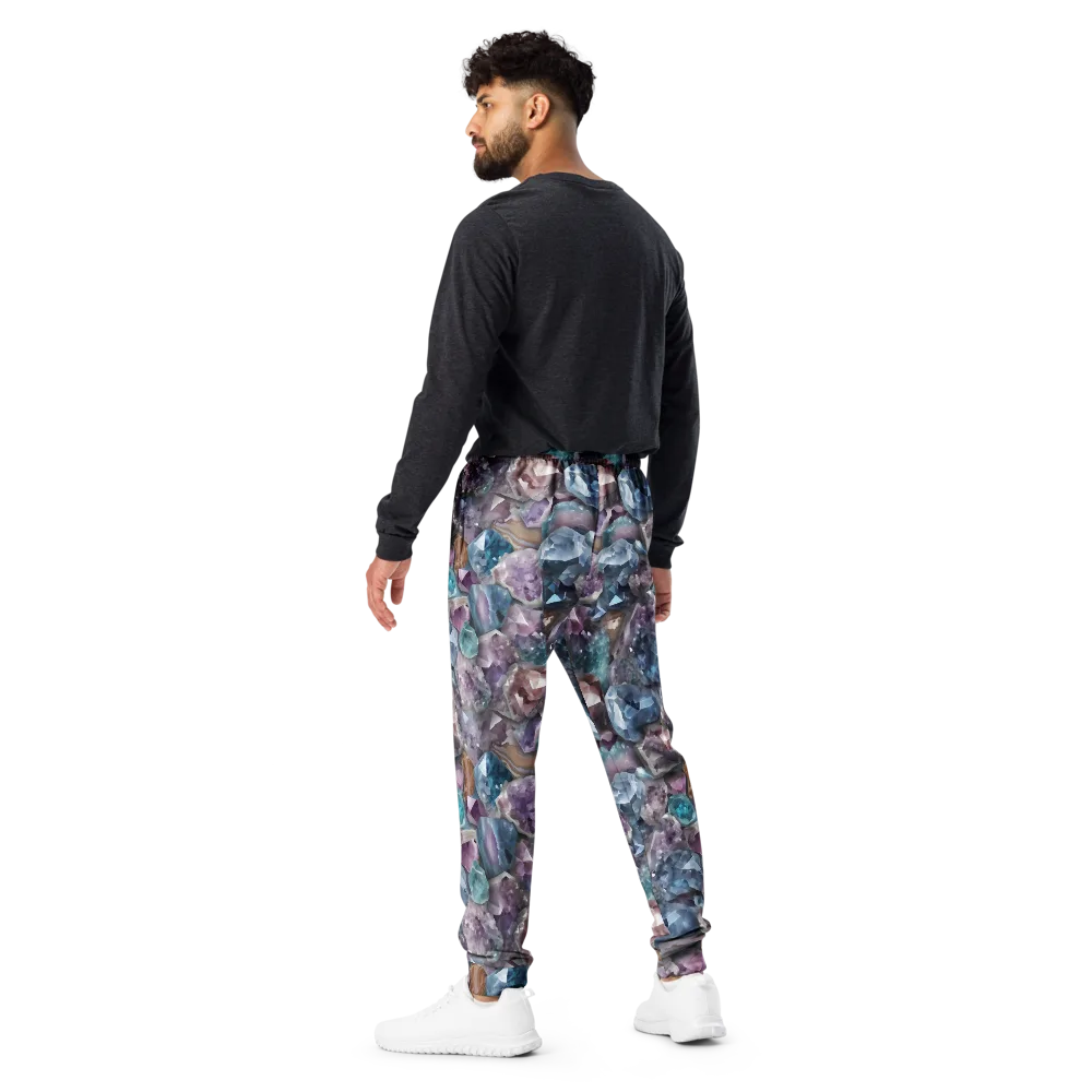 Amethyst Tide on Men's Joggers — Back