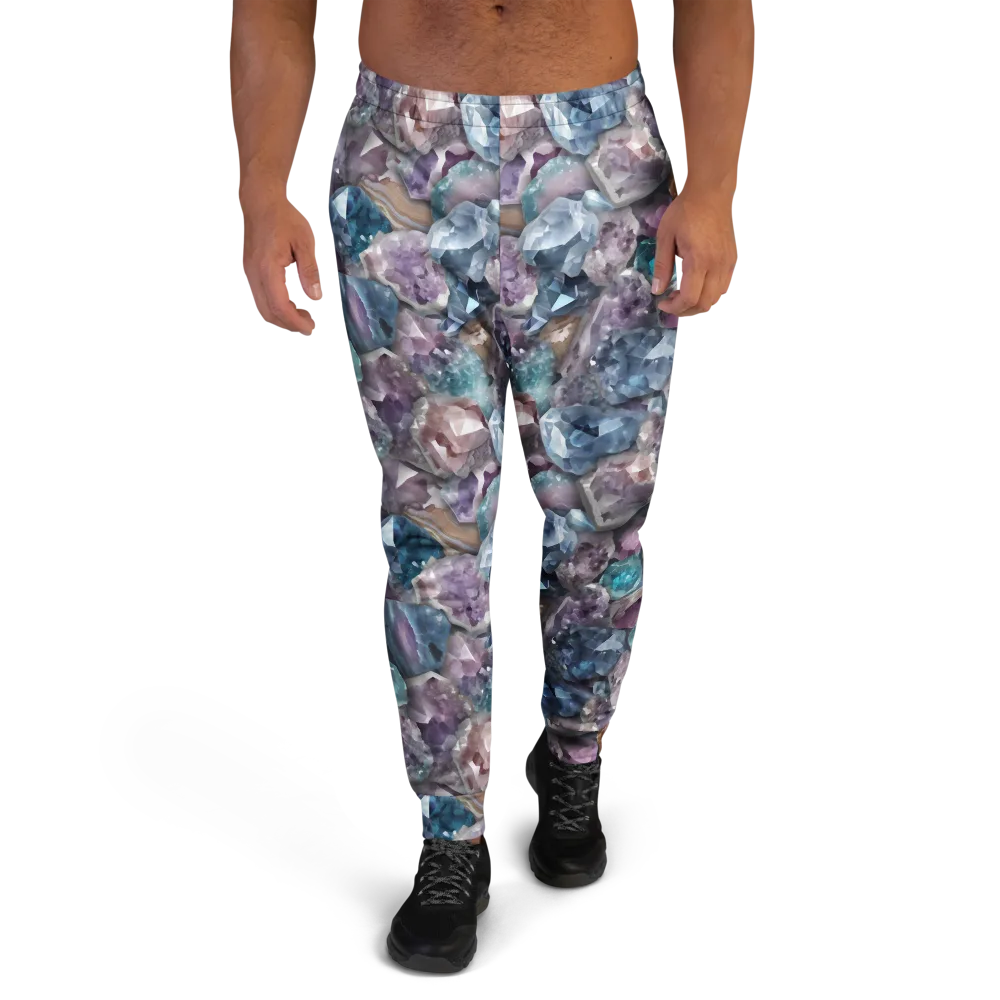 Amethyst Tide on Men's Joggers — Front
