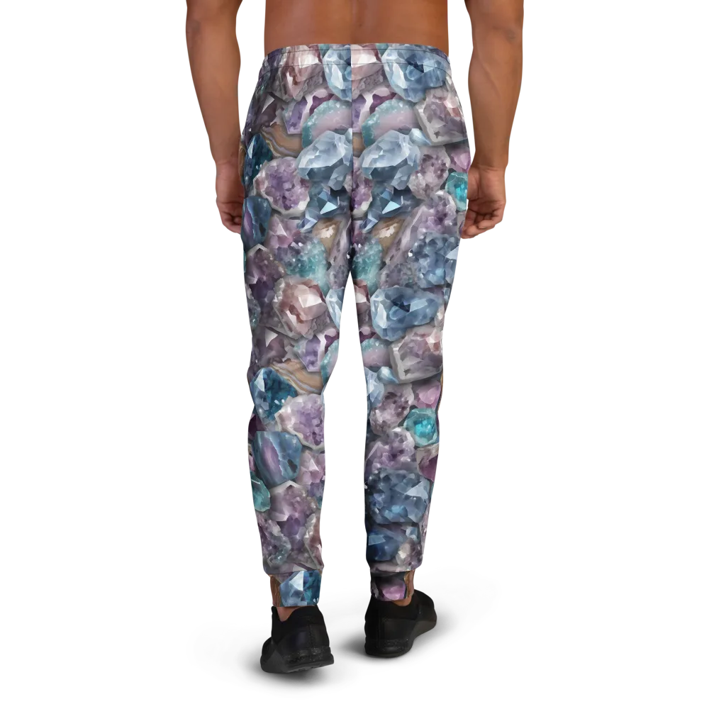 Amethyst Tide on Men's Joggers — Back