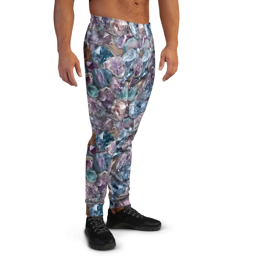 Amethyst Tide on Men's Joggers — Right