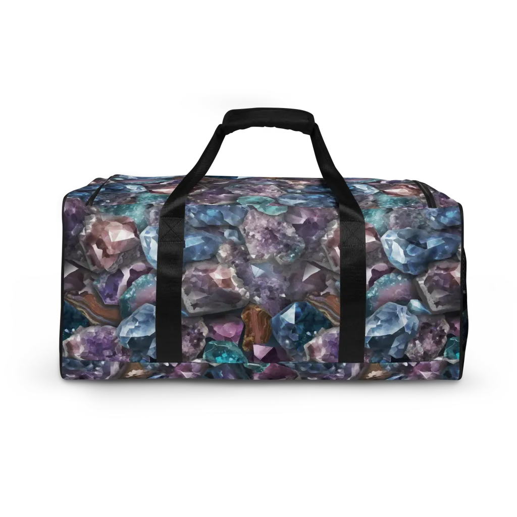 Amethyst Tide on Duffle Bag — Back