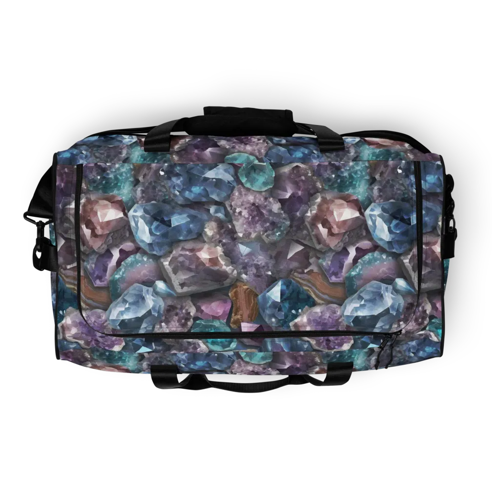 Amethyst Tide on Duffle Bag — Top