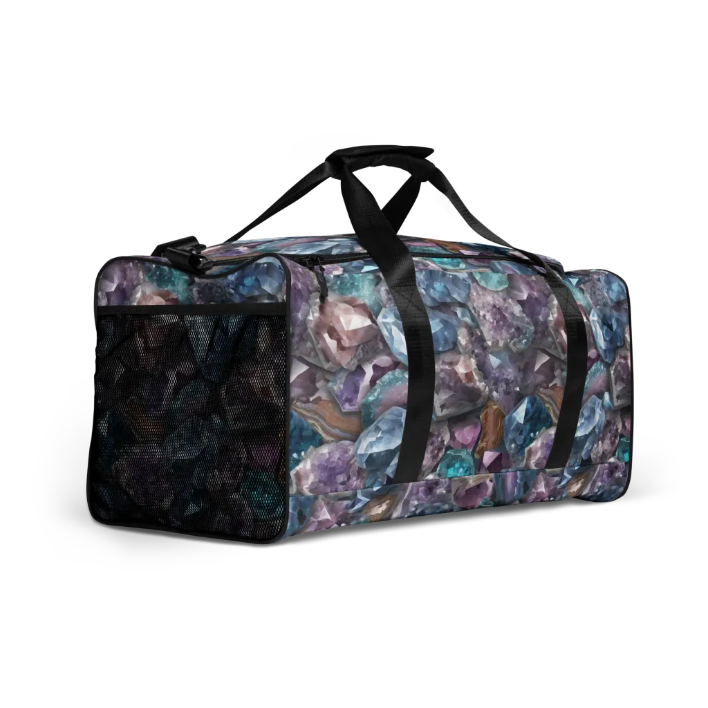 Amethyst Tide on Duffle Bag — Right Front