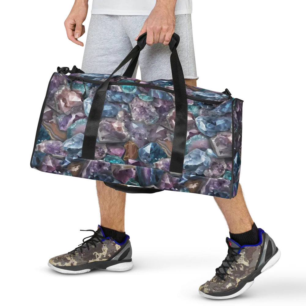 Amethyst Tide on Duffle Bag — Front