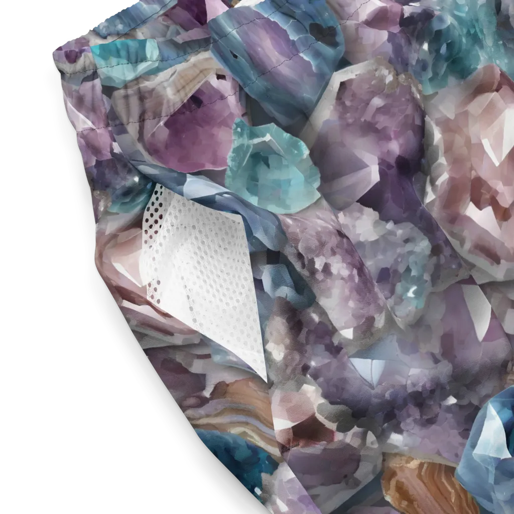 Amethyst Tide on Swim Trunks — Product details 2