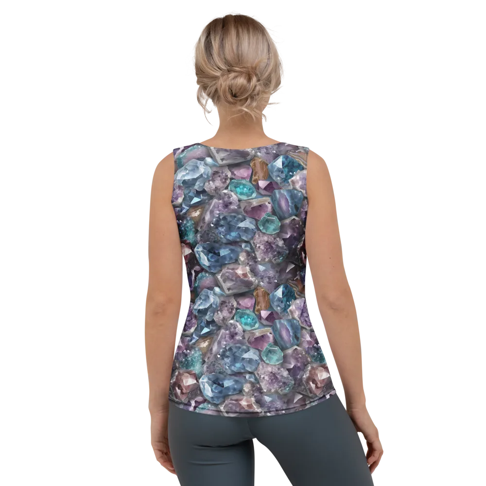 Amethyst Tide on Women's Tank Top — Back