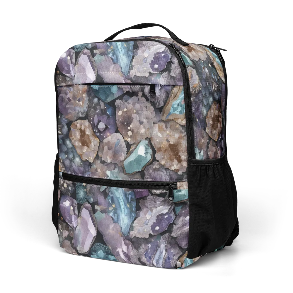 Crystal Cartography on Utility Backpack — Left Front