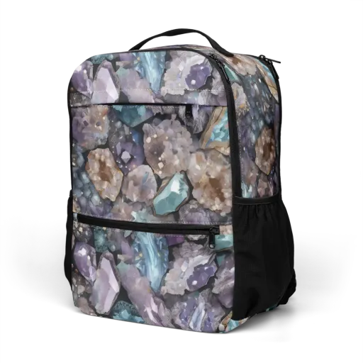 Crystal Cartography on a Utility Backpack