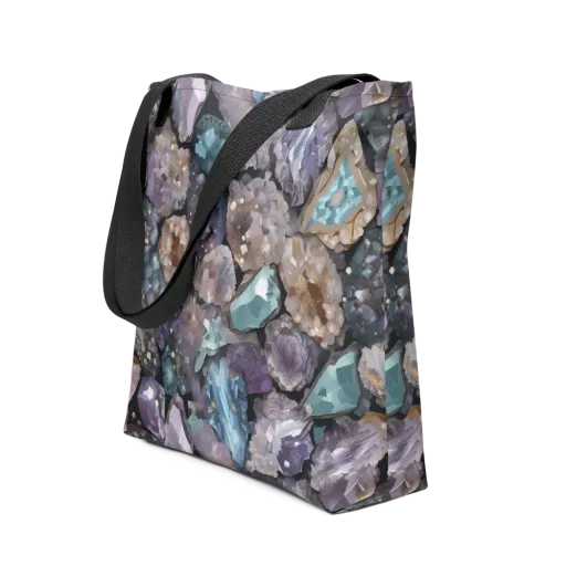 Crystal Cartography on a Tote Bag