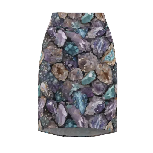 Crystal Cartography on a Pencil Skirt