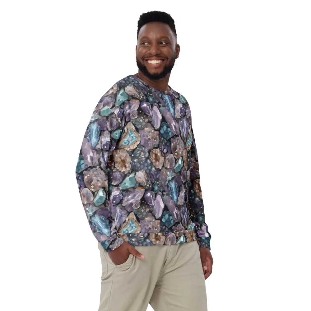 Crystal Cartography on Sweatshirt — Front