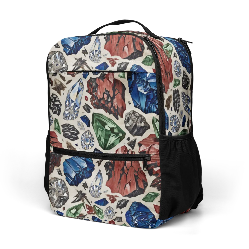 Mineral Menagerie on Utility Backpack — Left Front