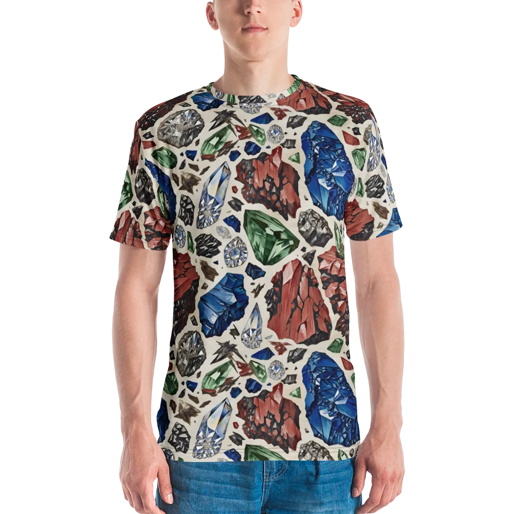 Mineral Menagerie on Men's Crew Neck T-Shirt — Front