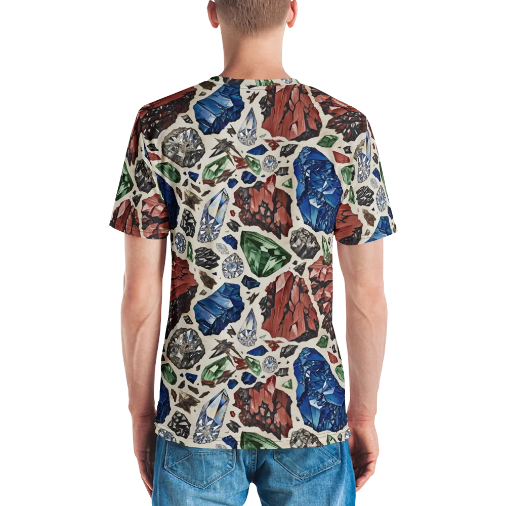 Mineral Menagerie on Men's Crew Neck T-Shirt — Back
