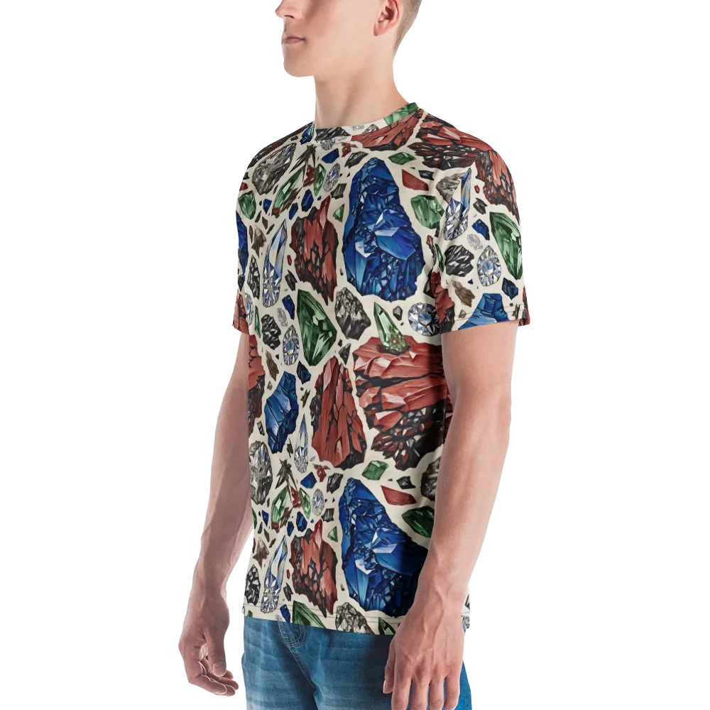 Mineral Menagerie on Men's Crew Neck T-Shirt — Left
