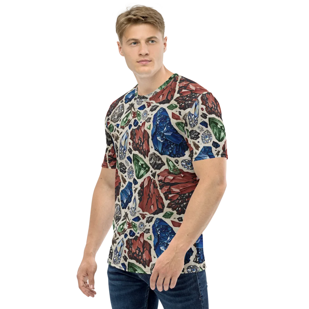 Mineral Menagerie on Men's Crew Neck T-Shirt — Left