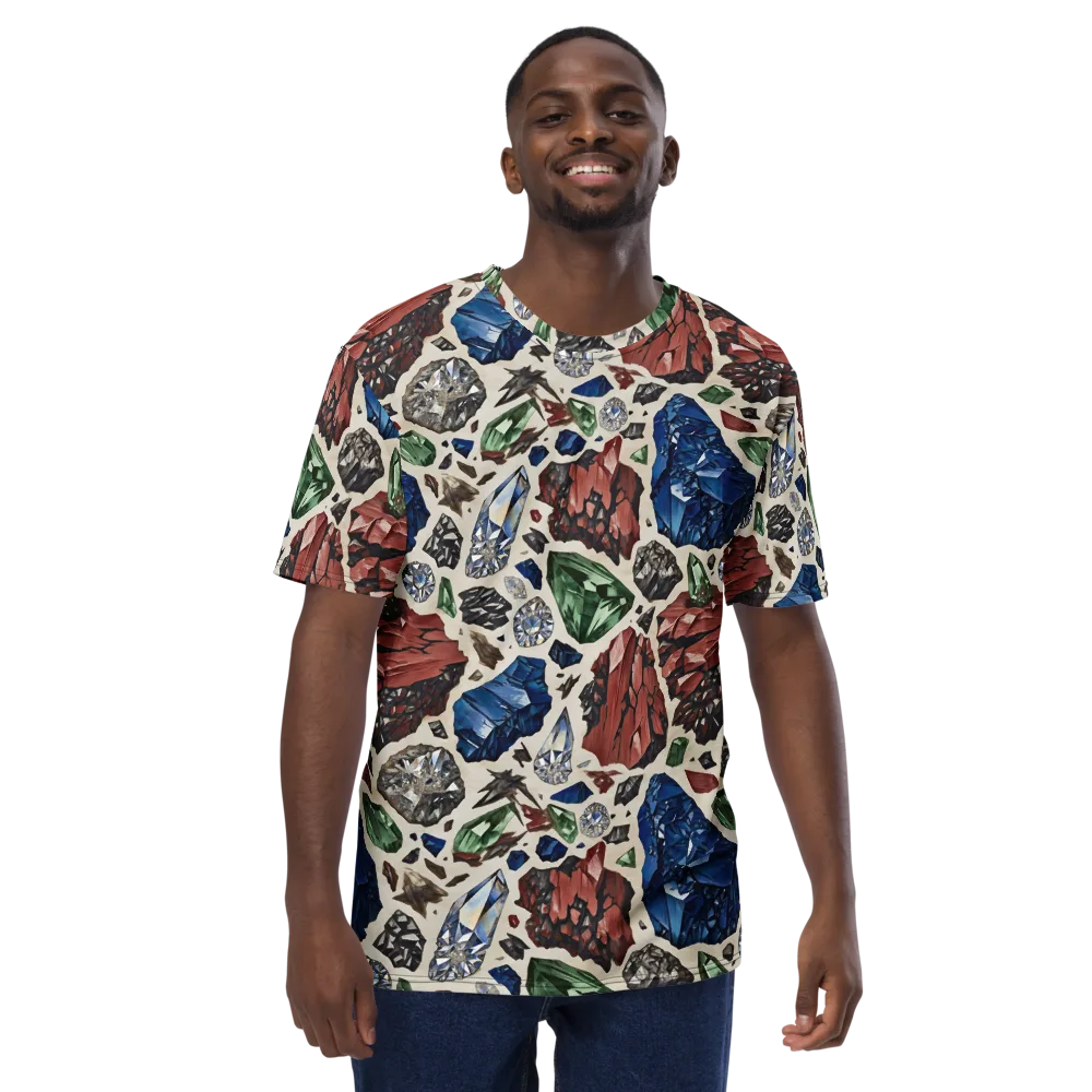 Mineral Menagerie on Men's Crew Neck T-Shirt — Front